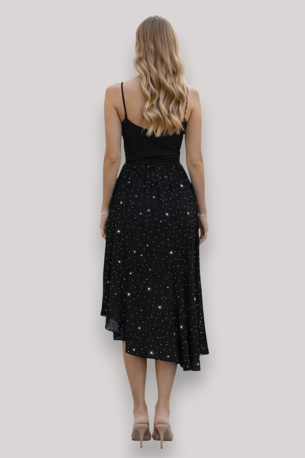 The Isla Women's High Split Midi Dress