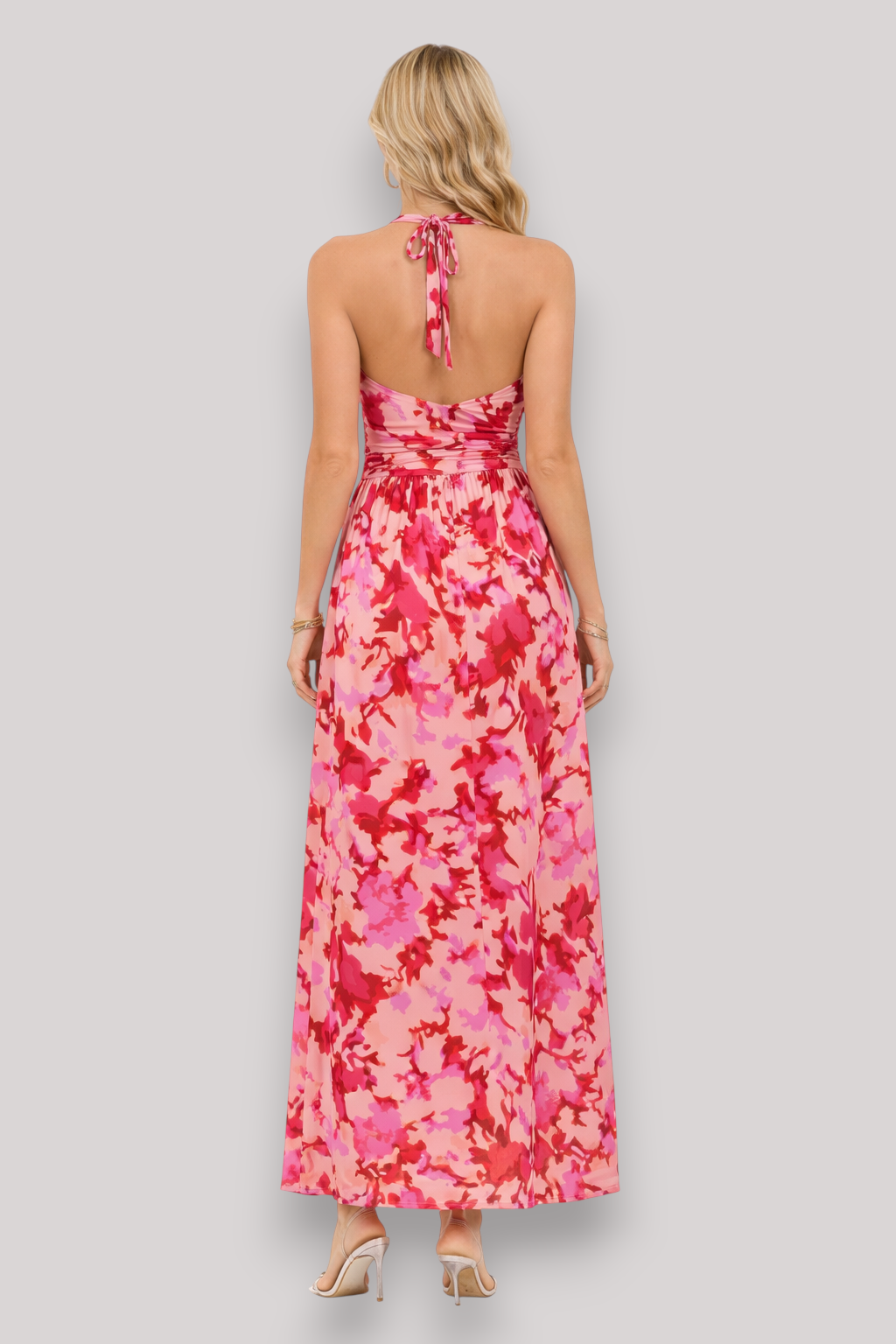 The Juliet Women's High Waist Midi Dress