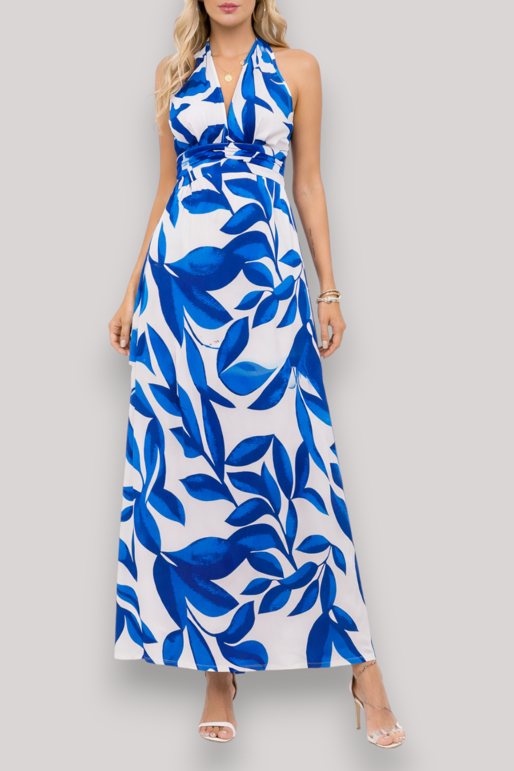 The Juliet Women's High Waist Midi Dress