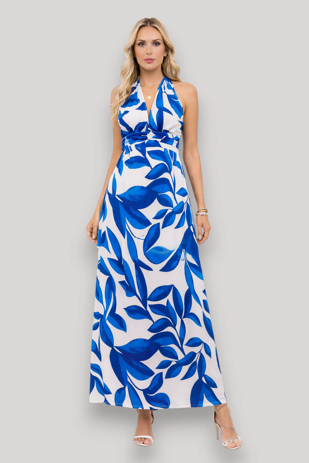 The Juliet Women's High Waist Midi Dress