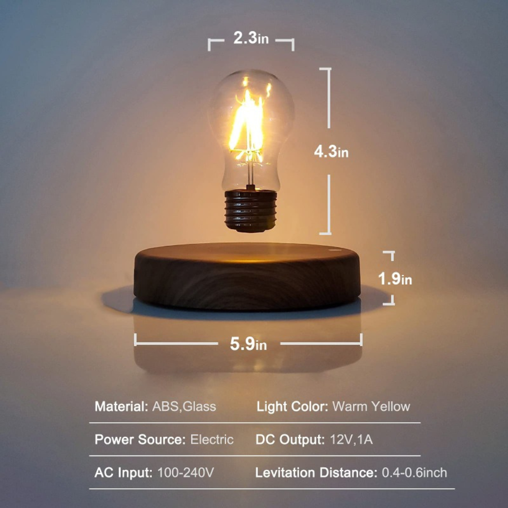 The Leviora Levitating Floating LED Lamp