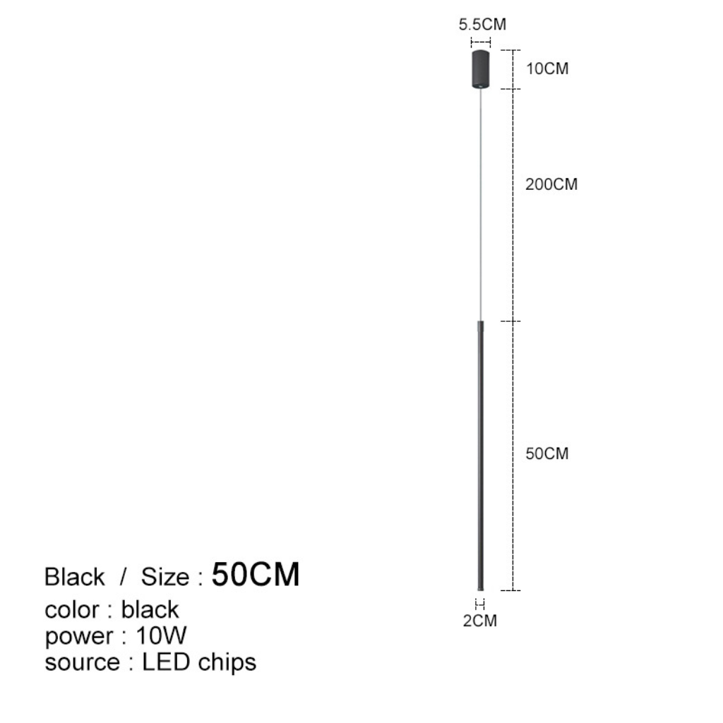 The Lineara Modern LED Pendant Light