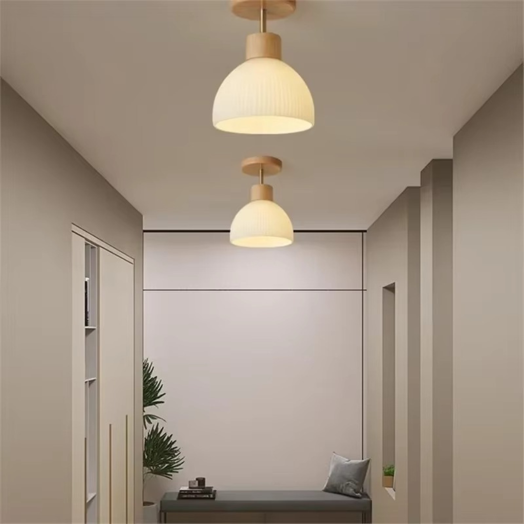 The Logra Nordic Modern Japanese Style Chandelier Light