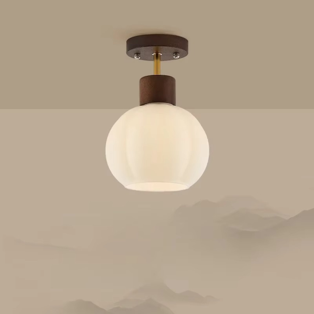 The Logra Nordic Modern Japanese Style Chandelier Light