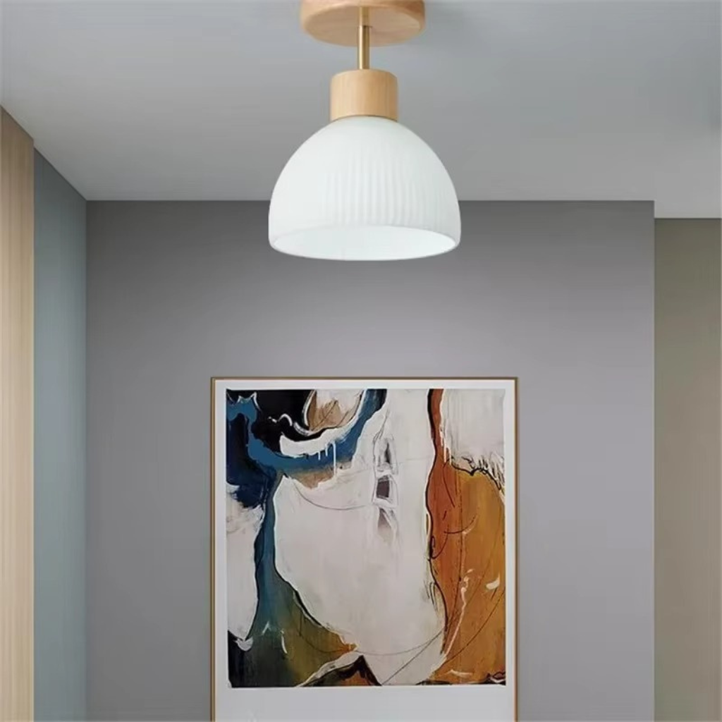 The Logra Nordic Modern Japanese Style Chandelier Light