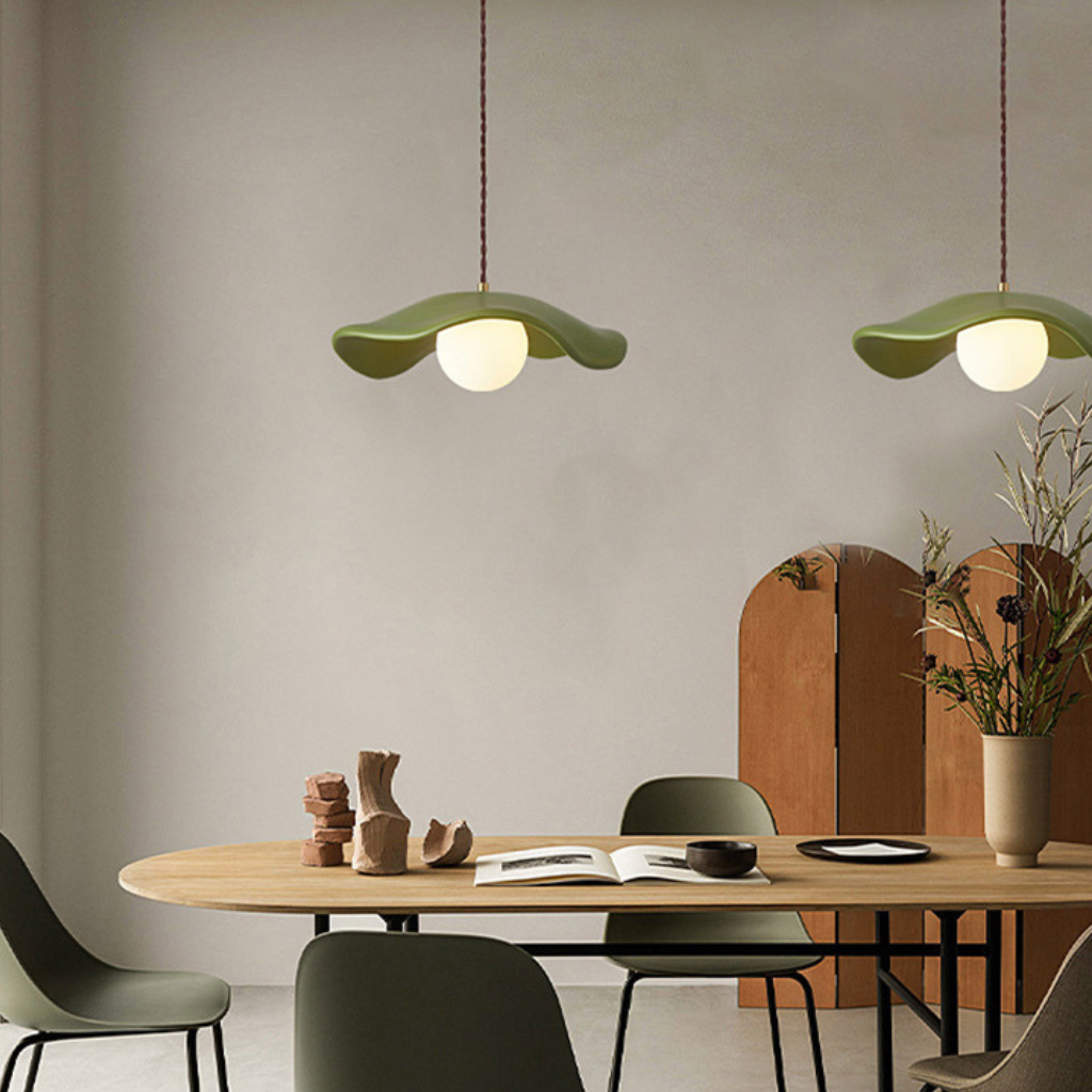 The Lotivane Nordic Wabi Sabi Leaf Pendant Light