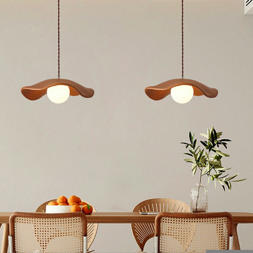 The Lotivane Nordic Wabi Sabi Leaf Pendant Light