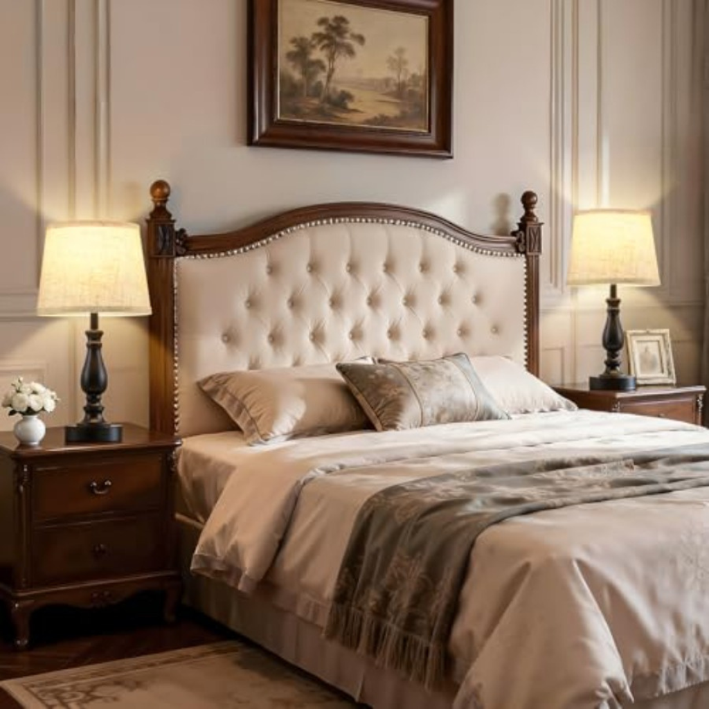 The LumaNest Modern Compact Bedside Table Lamp