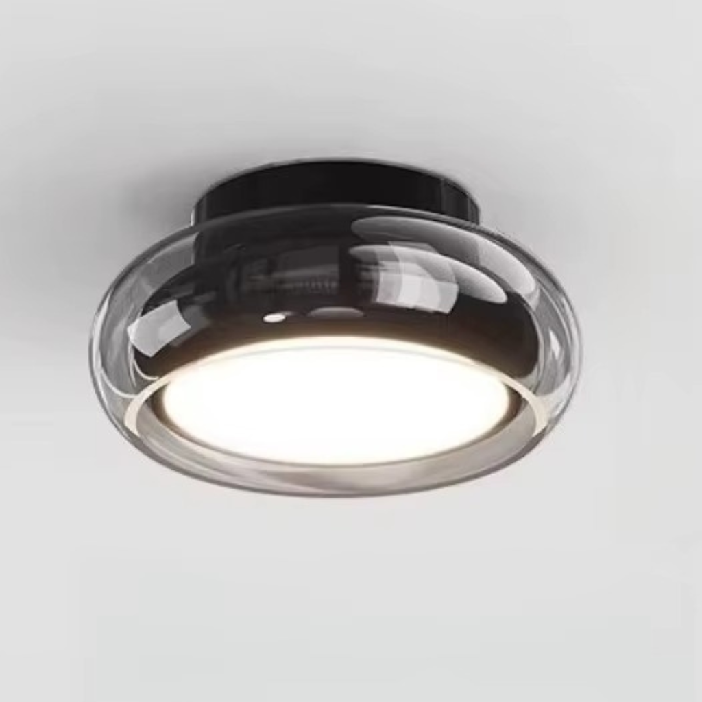The Luma French Glass LED Wall Light