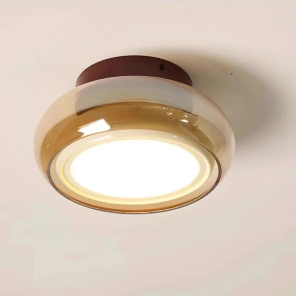The Luma French Glass LED Wall Light