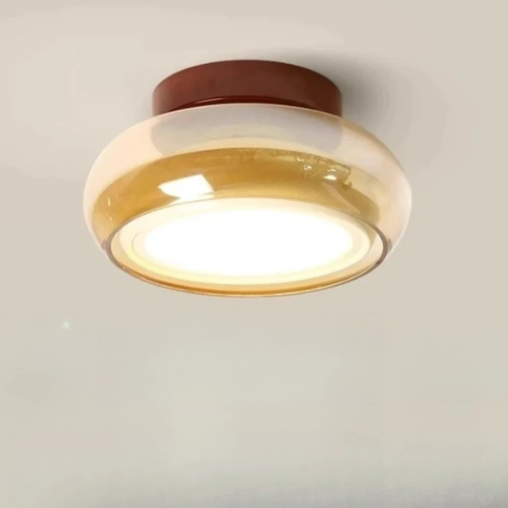 The Luma French Glass LED Wall Light