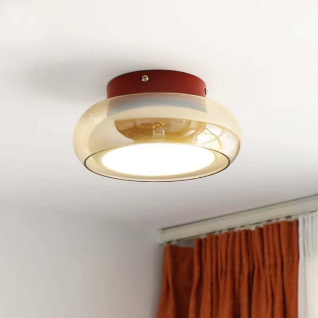 The Luma French Glass LED Wall Light