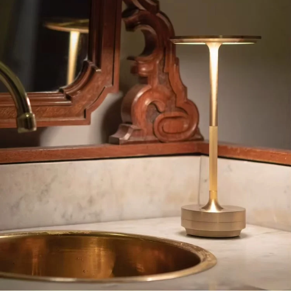 The Lumelle Rechargeable LED Bedside Table Lamp
