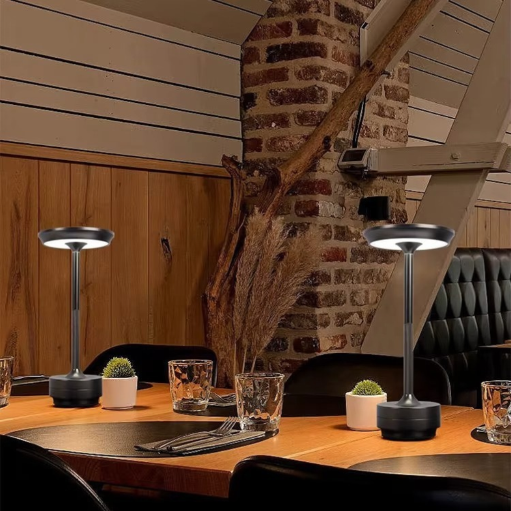 The Lumelle Rechargeable LED Bedside Table Lamp