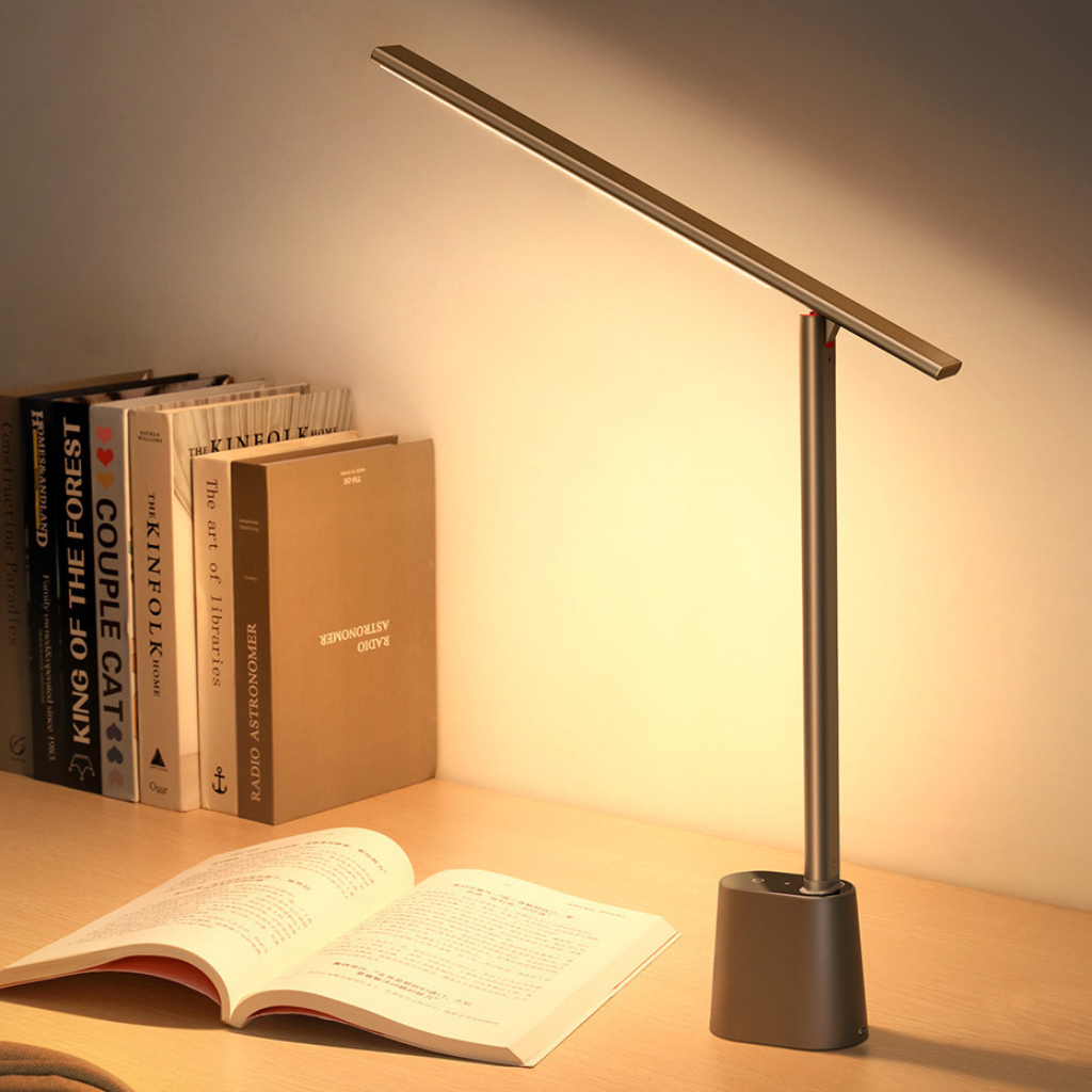 The LuminaFold Rechargeable LED Desk Lamp