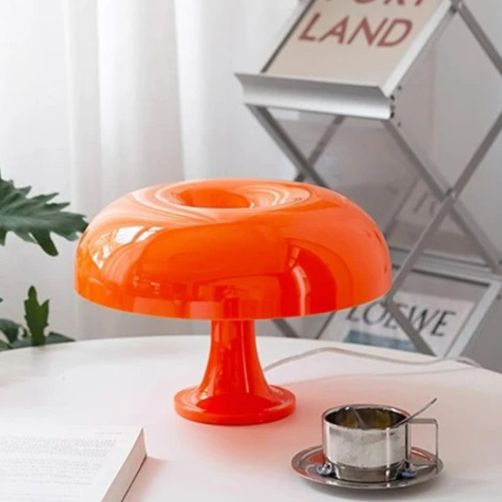 The Lumish USB LED Tri Colour Mushroom Desk Lamp