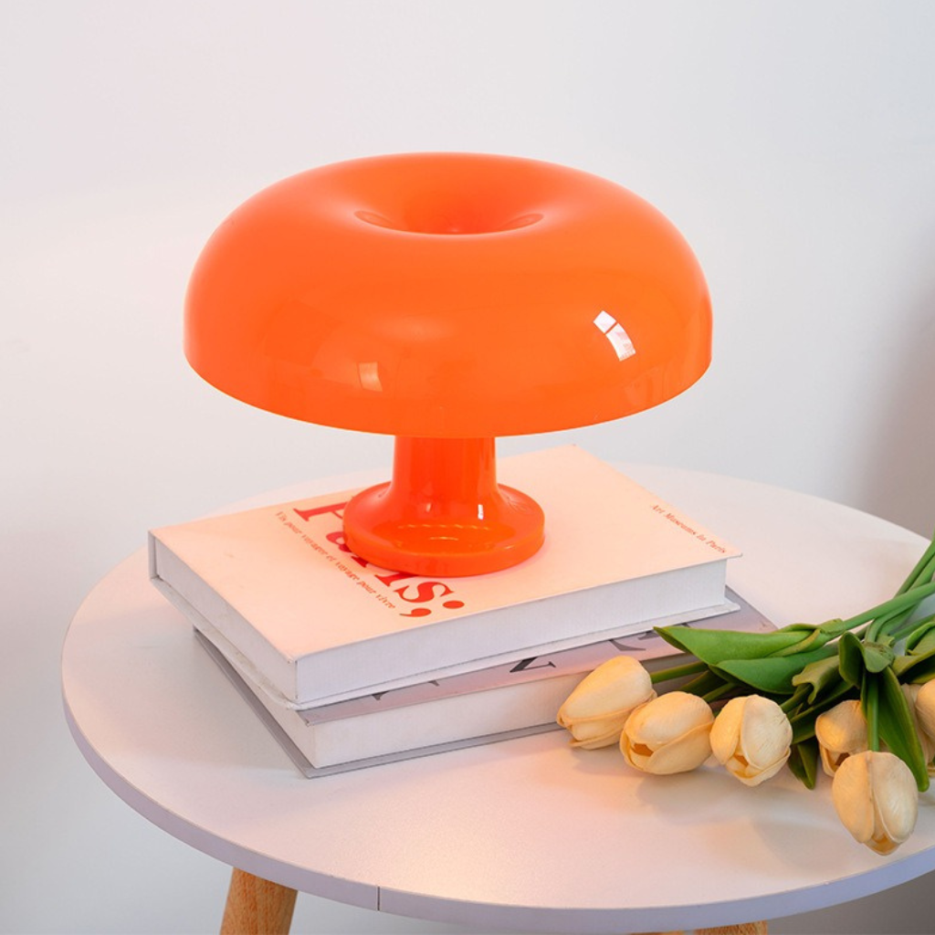 The Lumish USB LED Tri Colour Mushroom Desk Lamp