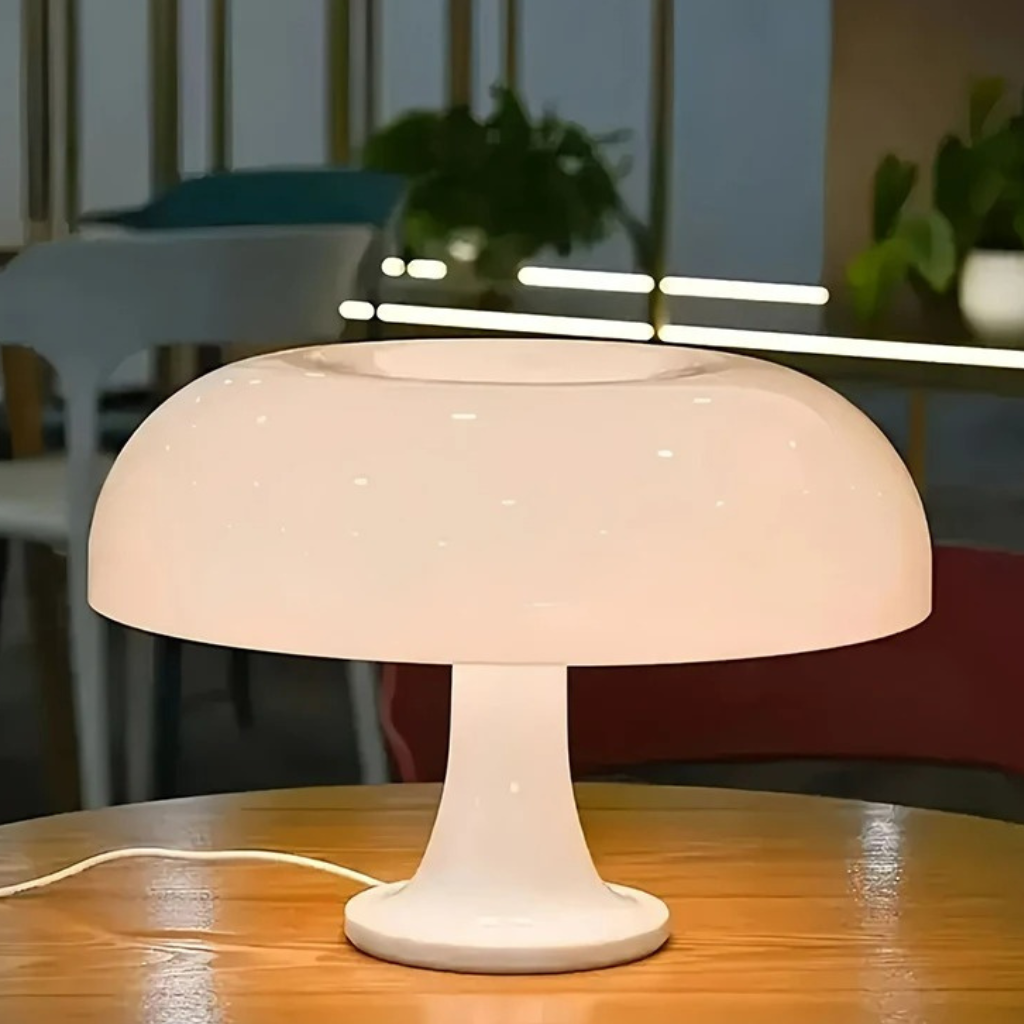 The Lumish USB LED Tri Colour Mushroom Desk Lamp
