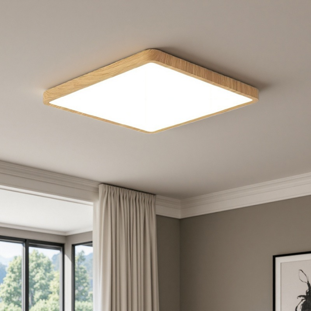 The Lumivaro Square LED Ceiling Light