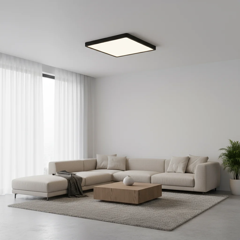 The Lumivaro Square LED Ceiling Light