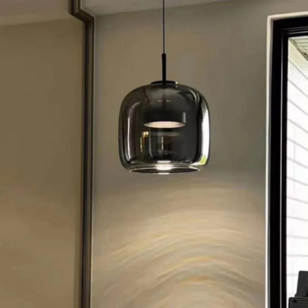 The Lumivelle Modern Glass Pendant Light