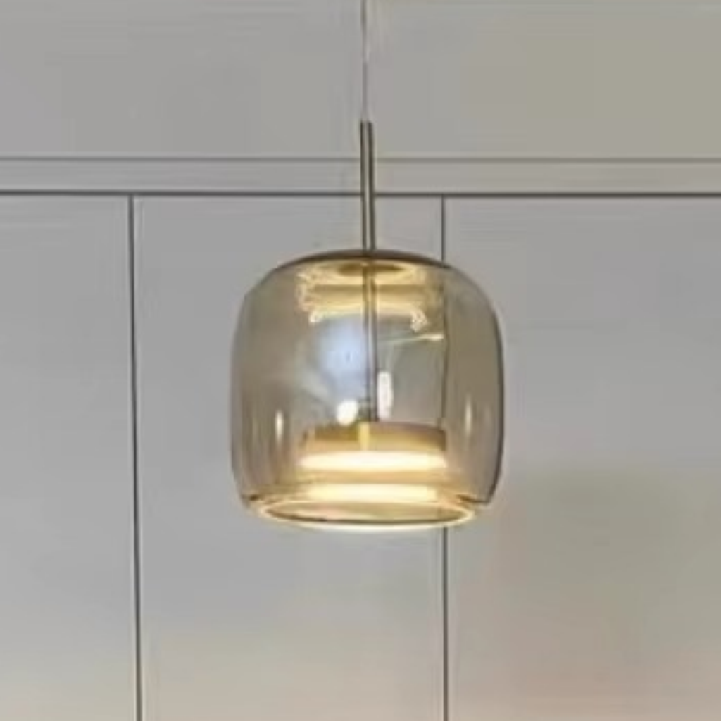 The Lumivelle Modern Glass Pendant Light