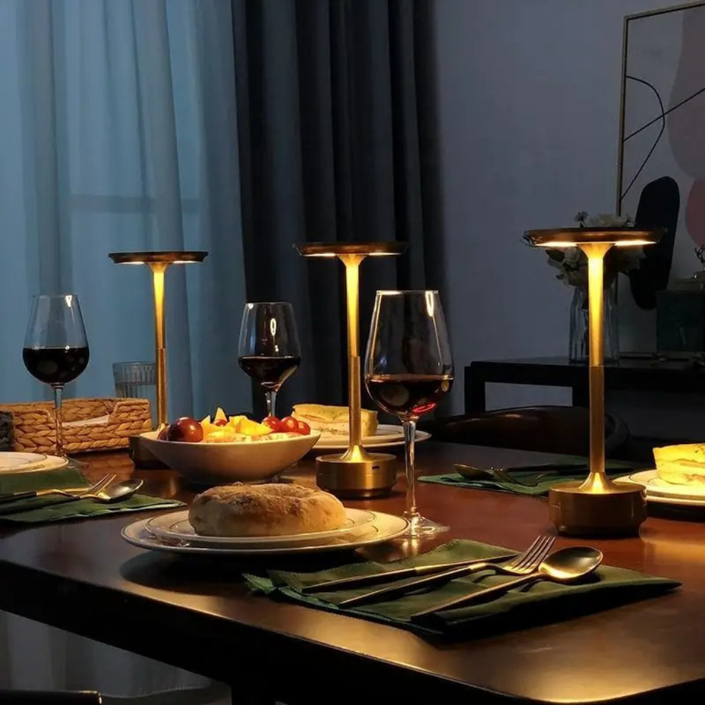 The Lumivra Rechargeable Touch Table Lamp