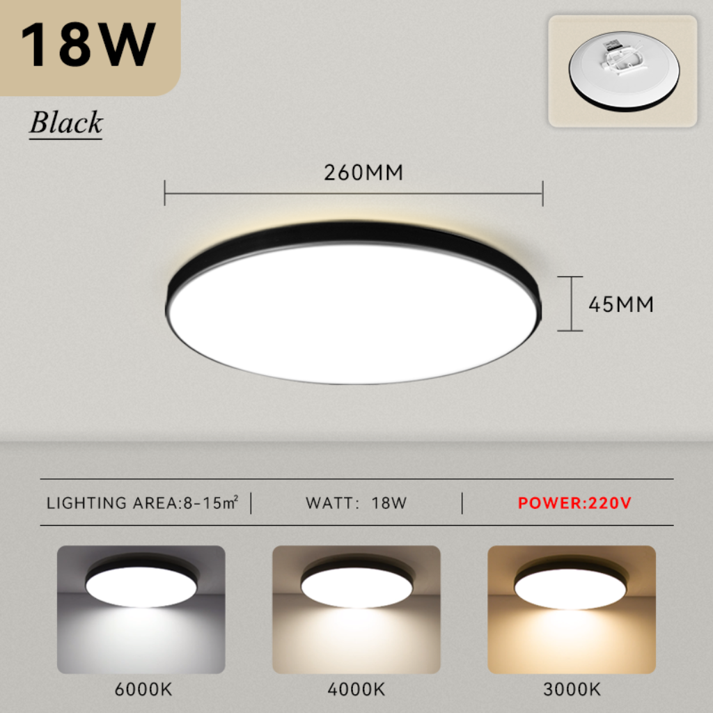 The Lumora LED Waterproof Ceiling Light