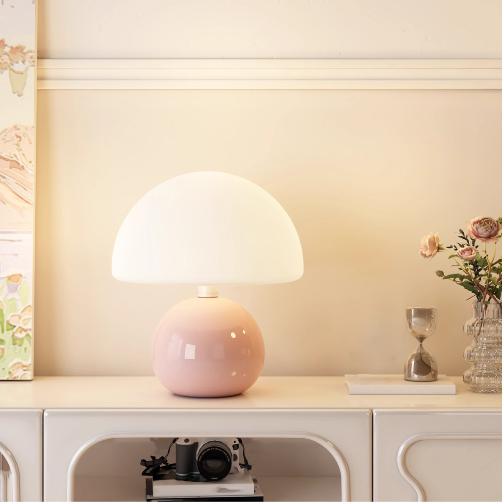 The Lumora Decorative USB Table Lamp