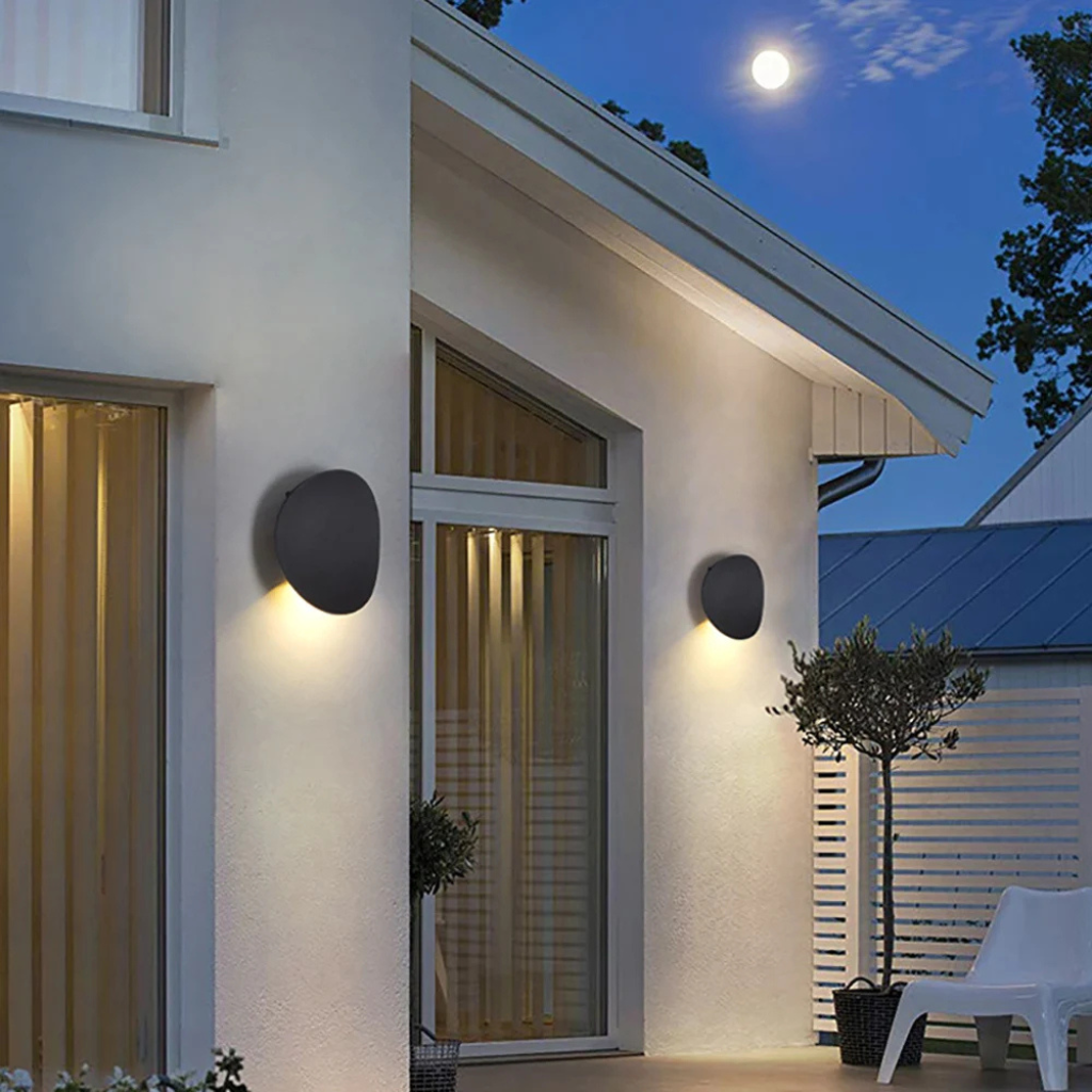 The Lumora Decorative Round LED Wall Lamp