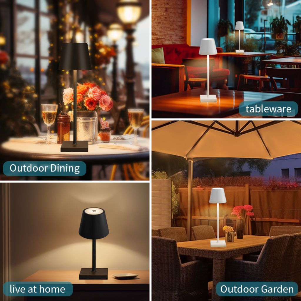 The Lumora Rechargeable LED Ambient Table Lamp