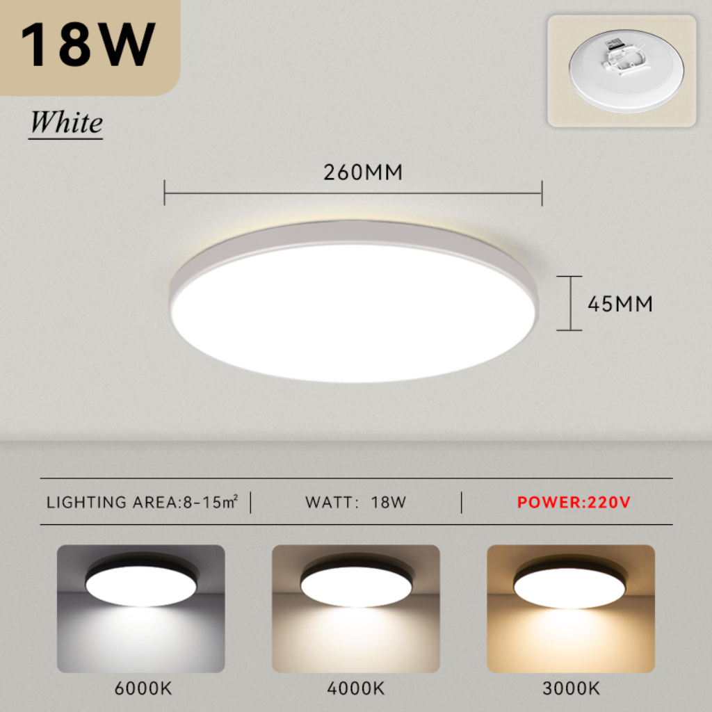 The Lumora LED Waterproof Ceiling Light
