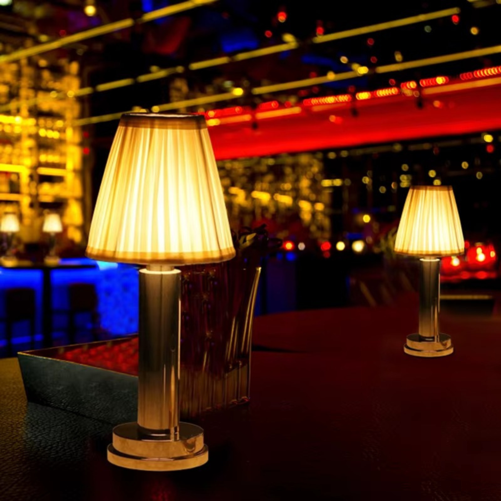 The Lumorix Nordic USB Rechargeable Atmosphere LED Table Lamp