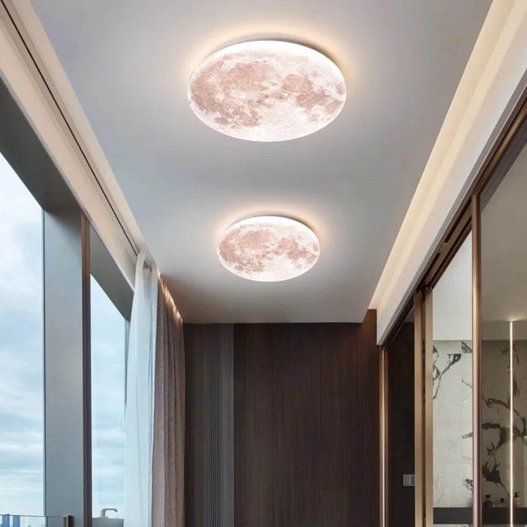 The Lunelle Moon LED Ceiling Light