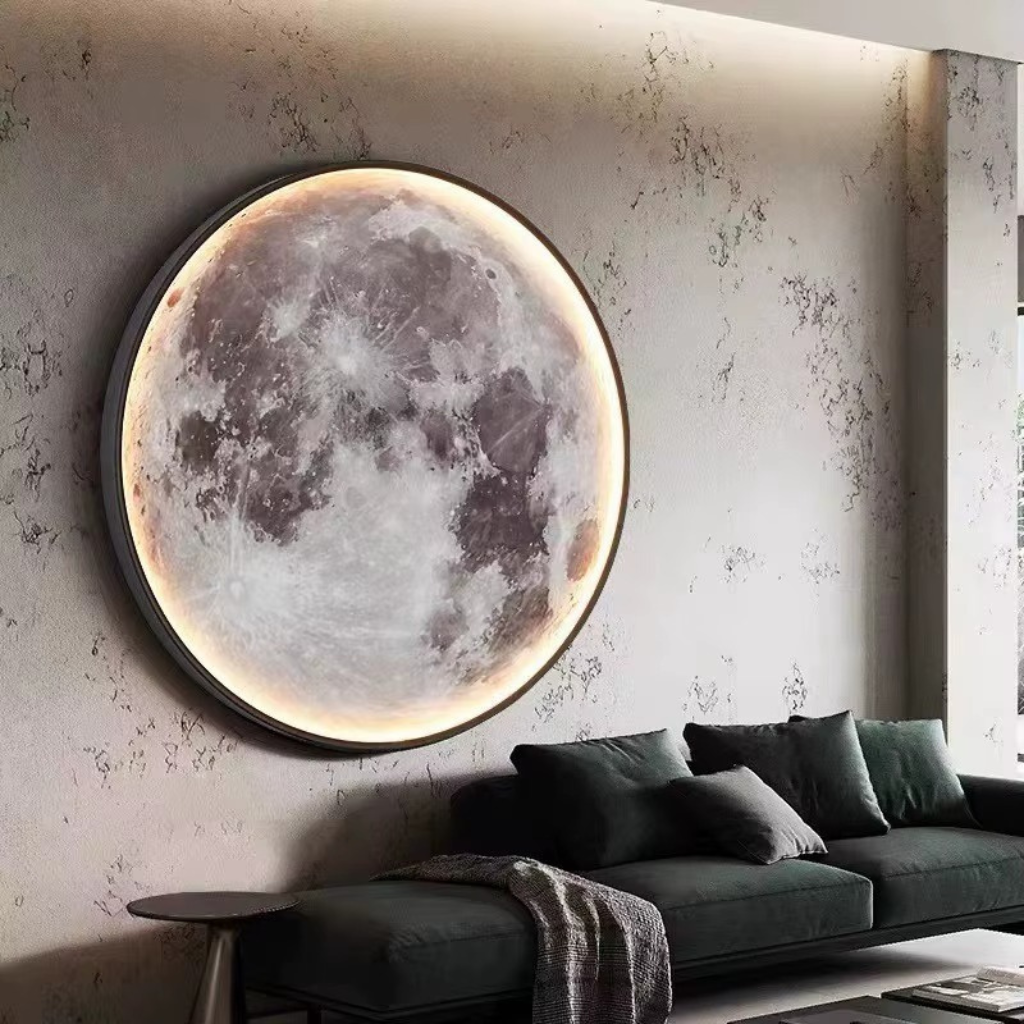 The Lunex LED Moon Wall Lamp