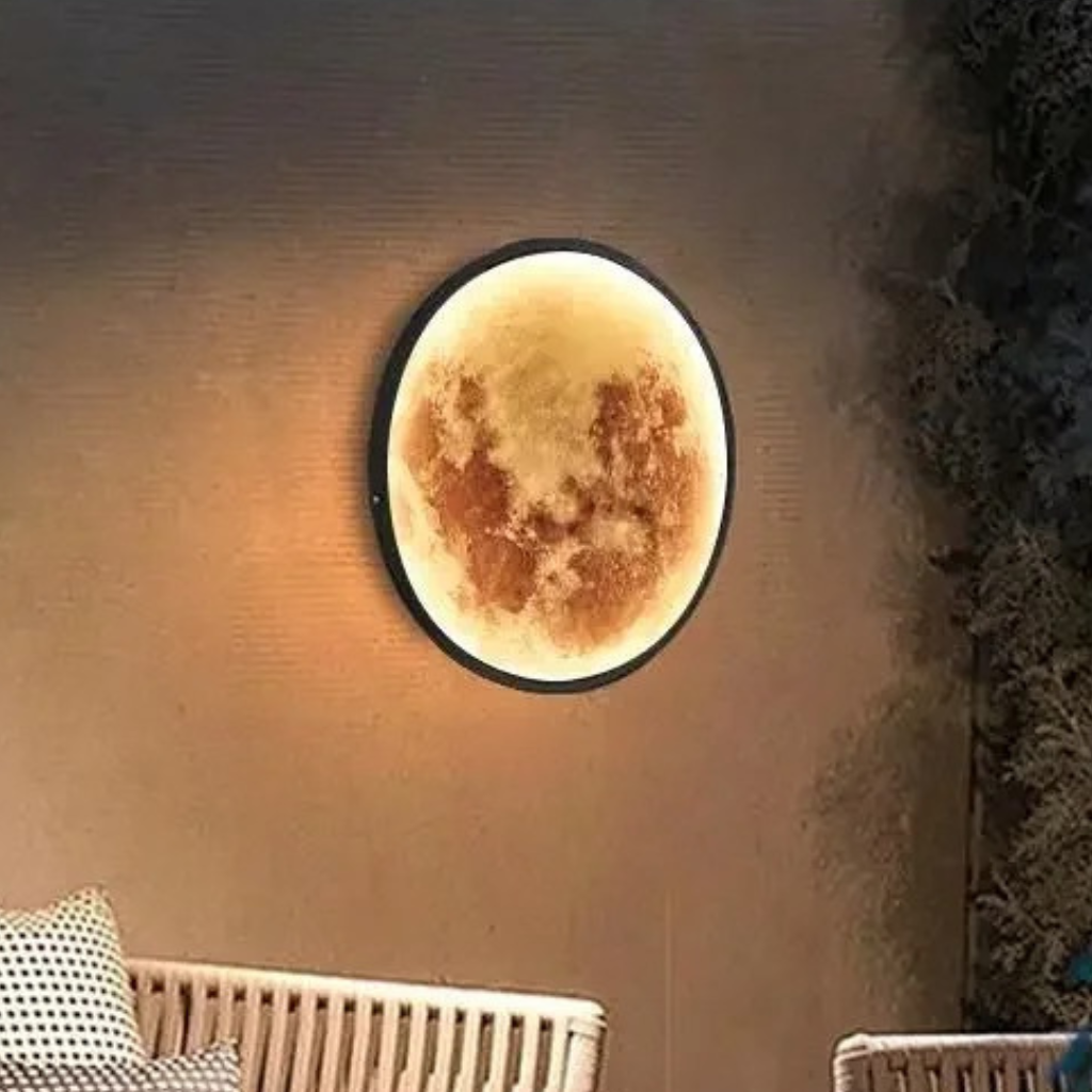 The Lunex LED Moon Wall Lamp