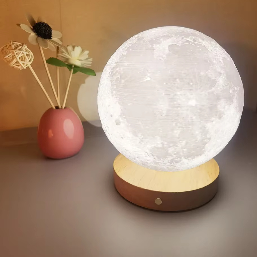 The Lunora LED Moon Touch Night Light