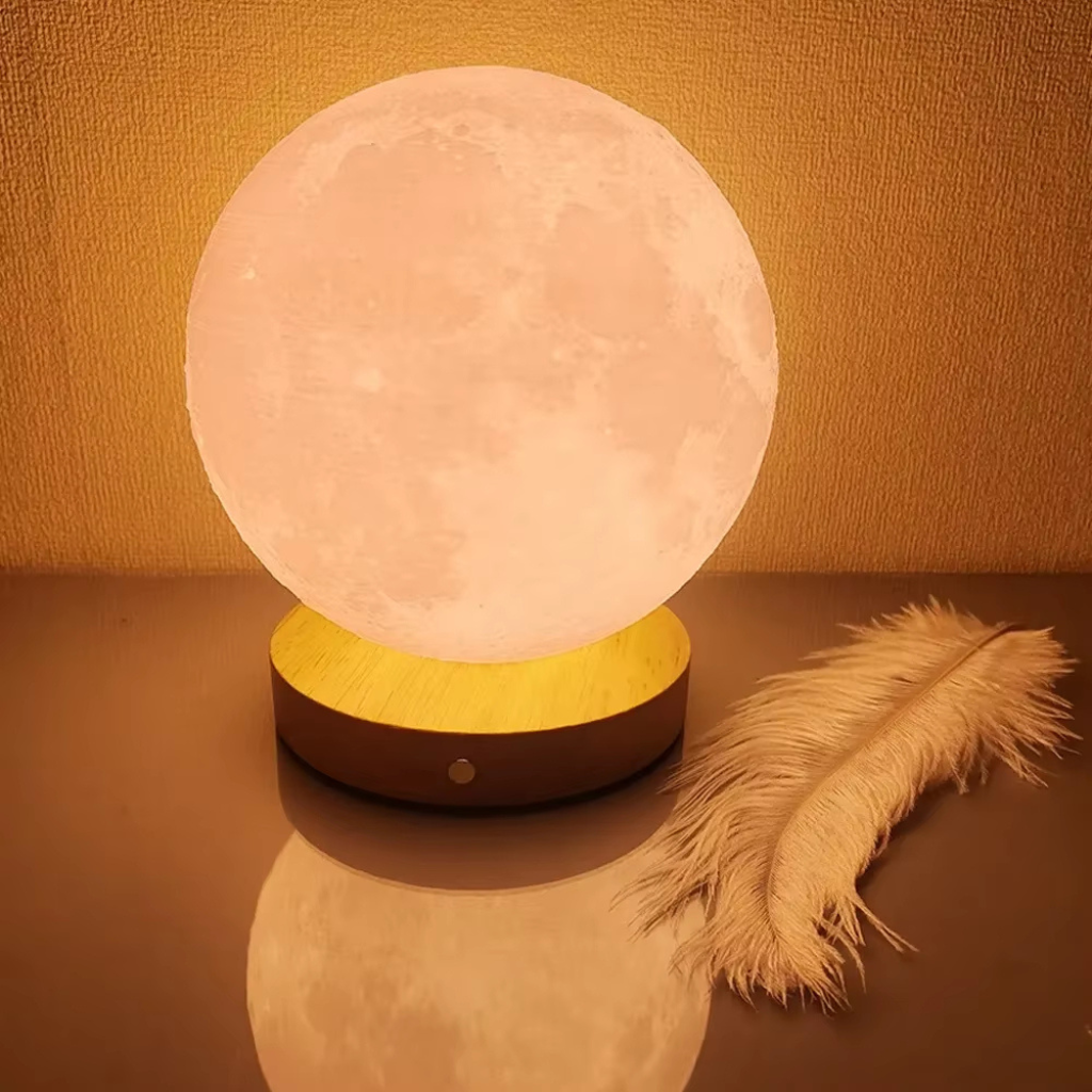 The Lunora LED Moon Touch Night Light