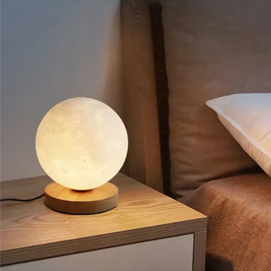 The Lunora LED Moon Touch Night Light