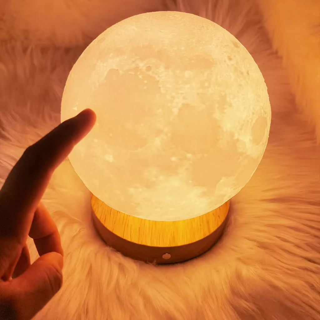The Lunora LED Moon Touch Night Light