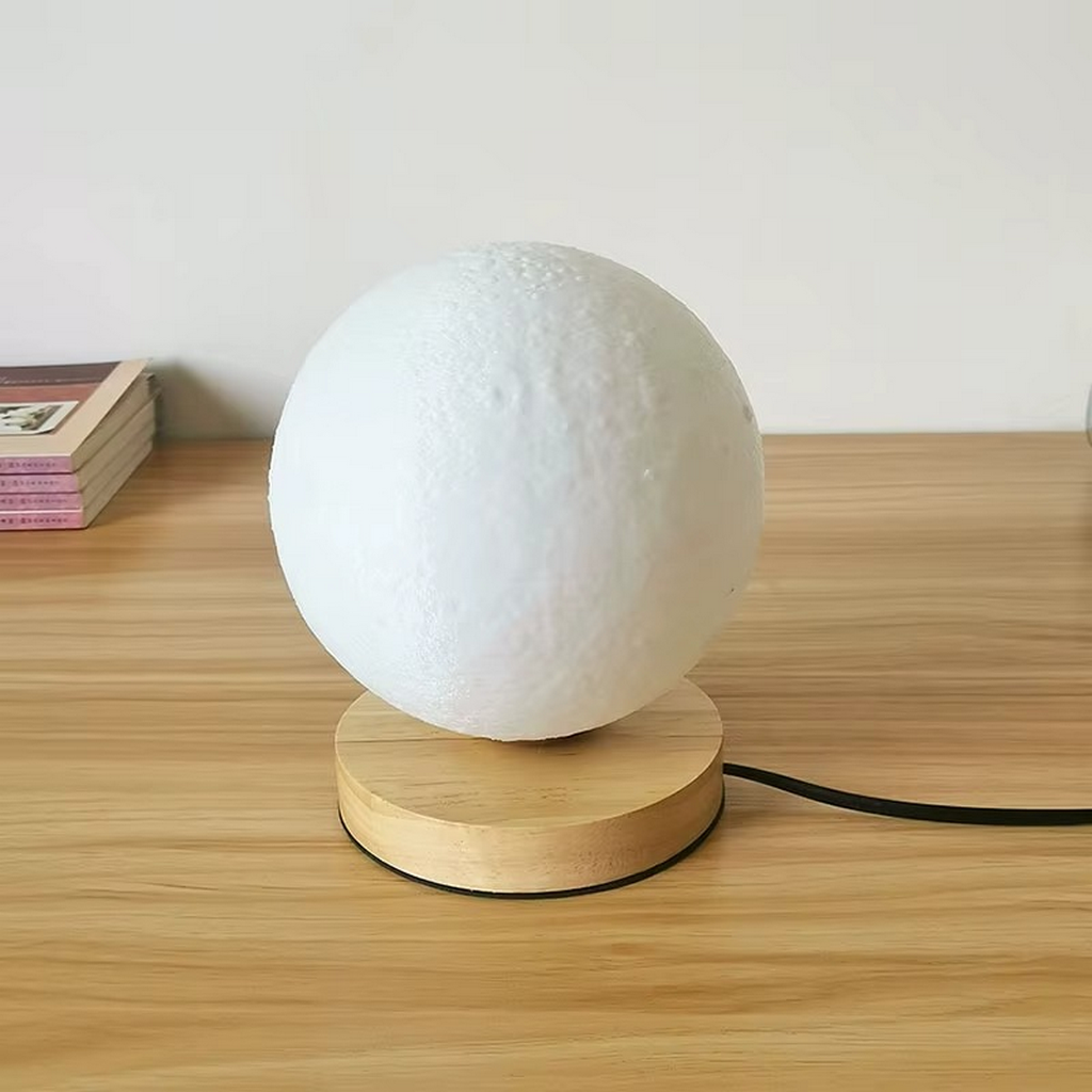 The Lunovia 3D Moon Table Lamp Decorative LED Night Light