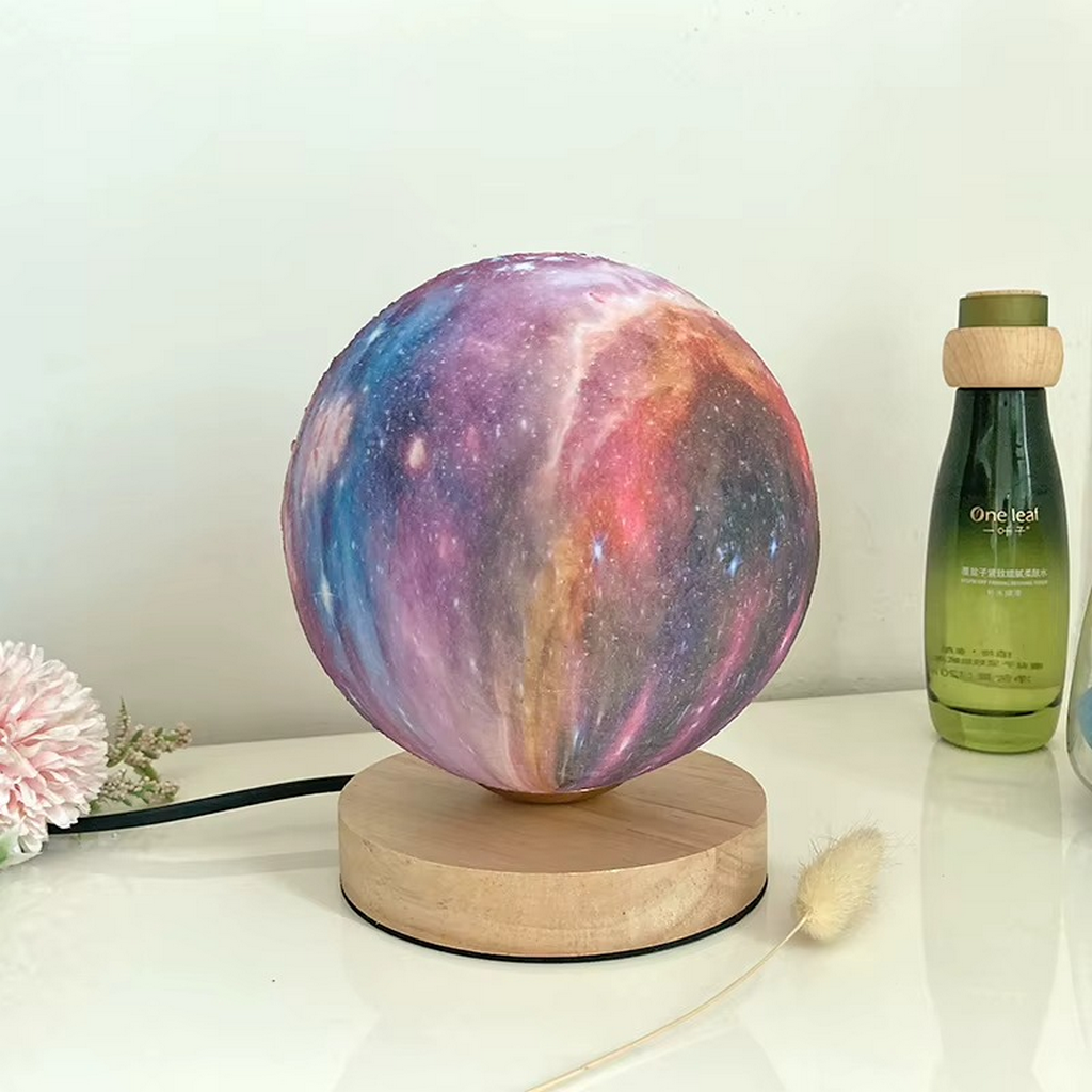 The Lunovia 3D Moon Table Lamp Decorative LED Night Light