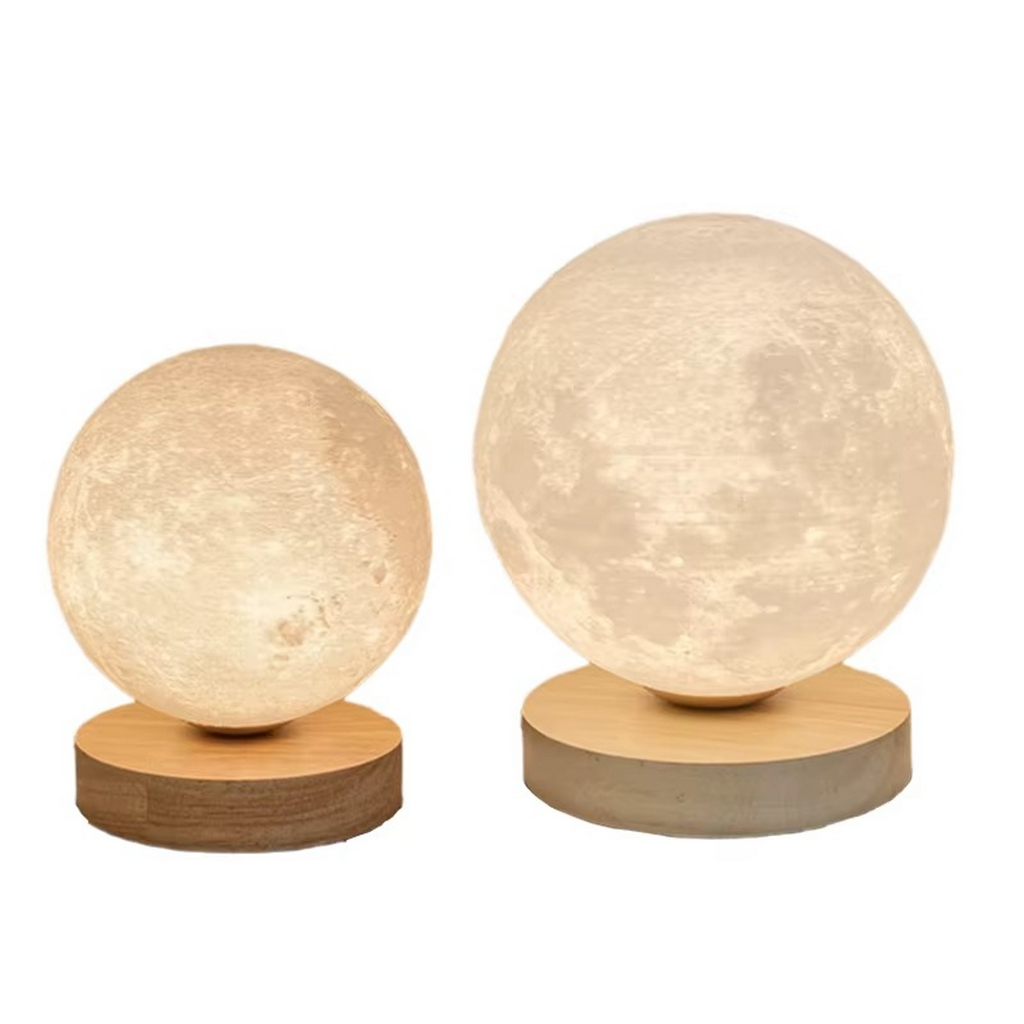 The Lunovia 3D Moon Table Lamp Decorative LED Night Light