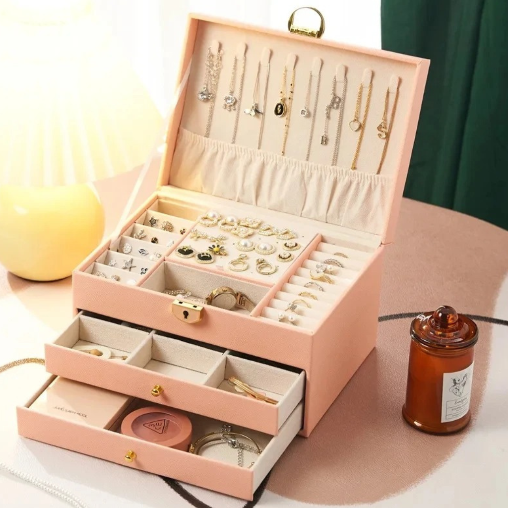 The Luxoria Multi Layer Jewelry Box