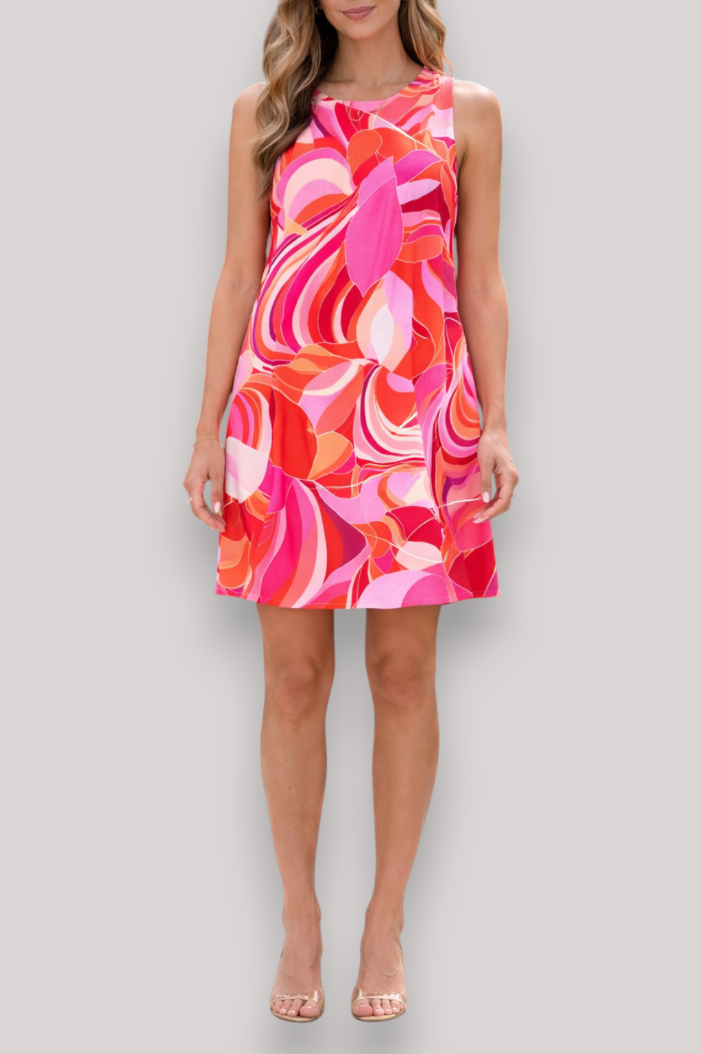 The Lydia Women's Abstract Mini Dress