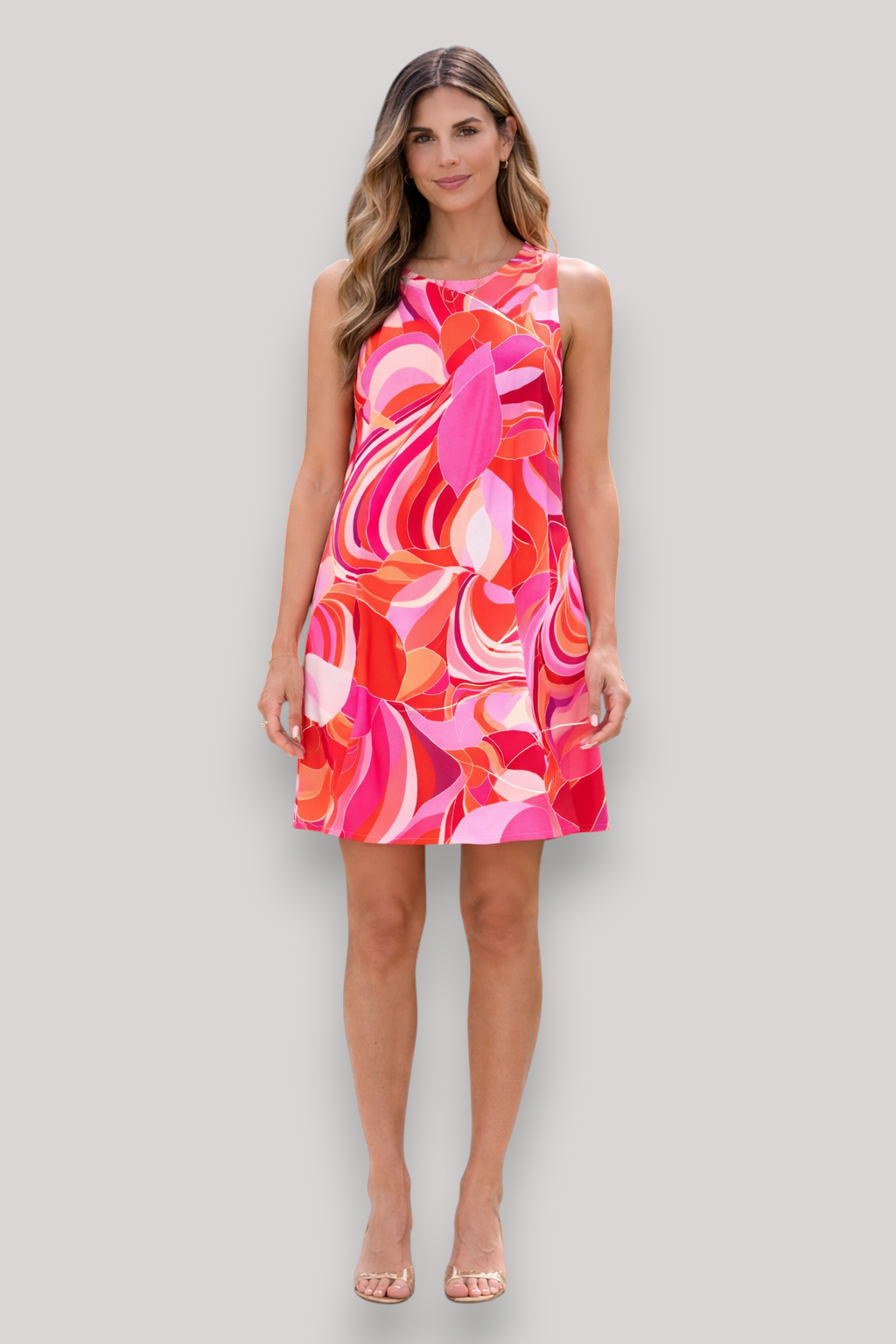 The Lydia Women's Abstract Mini Dress