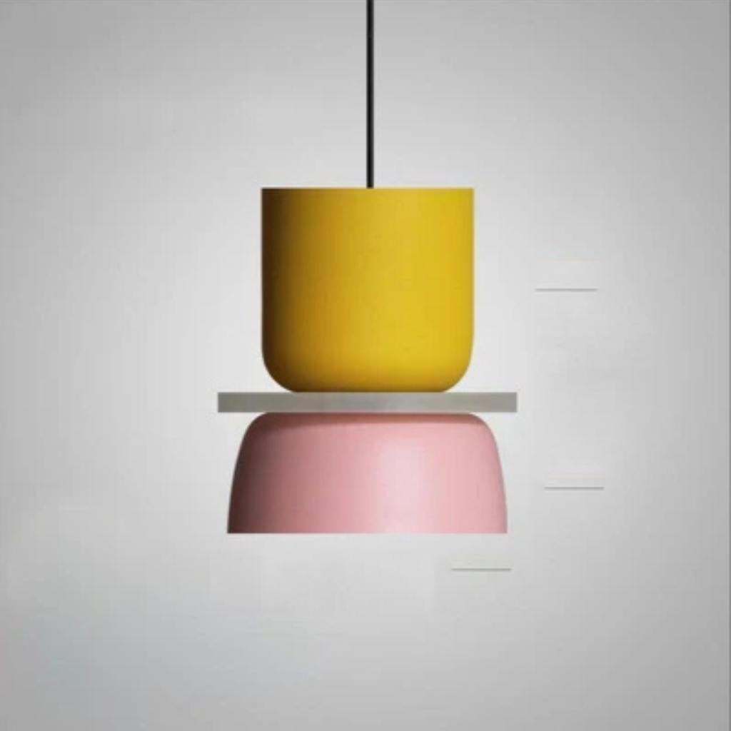 The Macara Modern Macaron LED Pendant Light