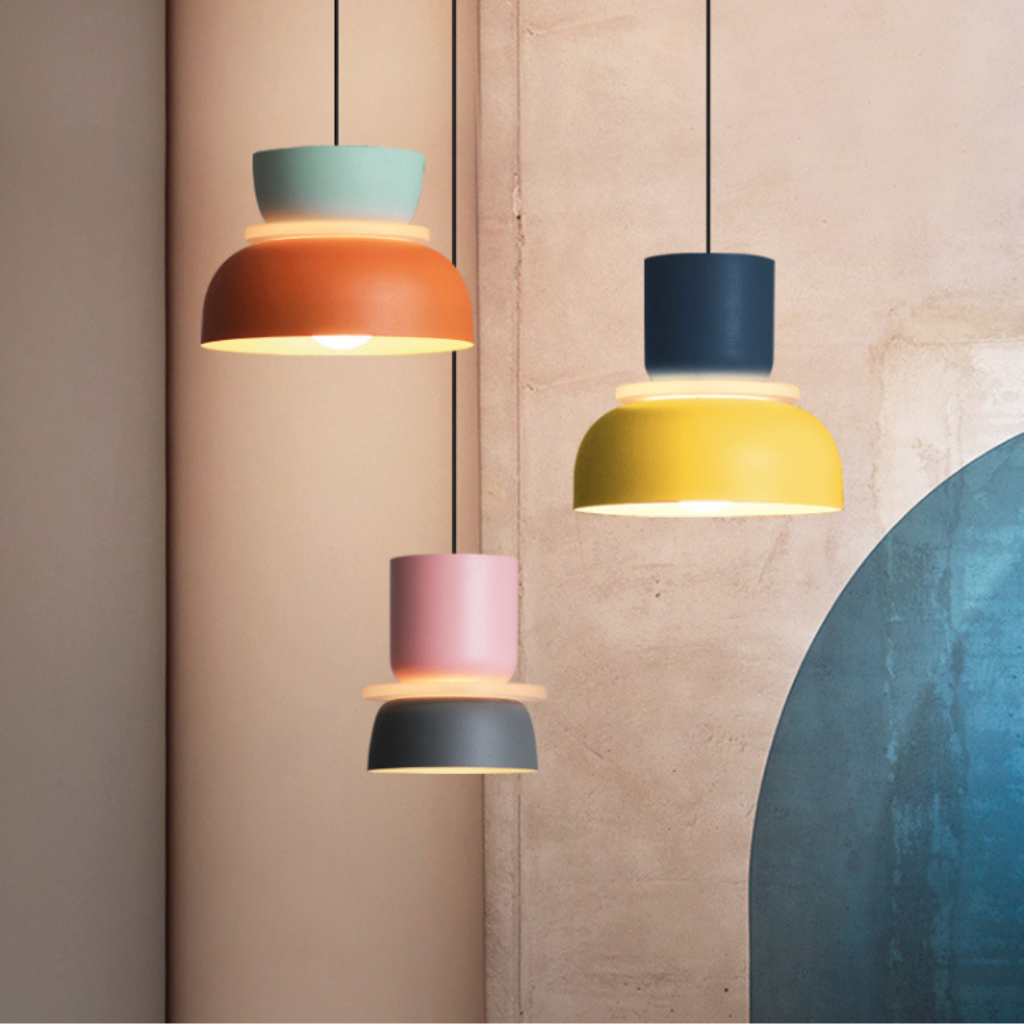 The Macara Modern Macaron LED Pendant Light