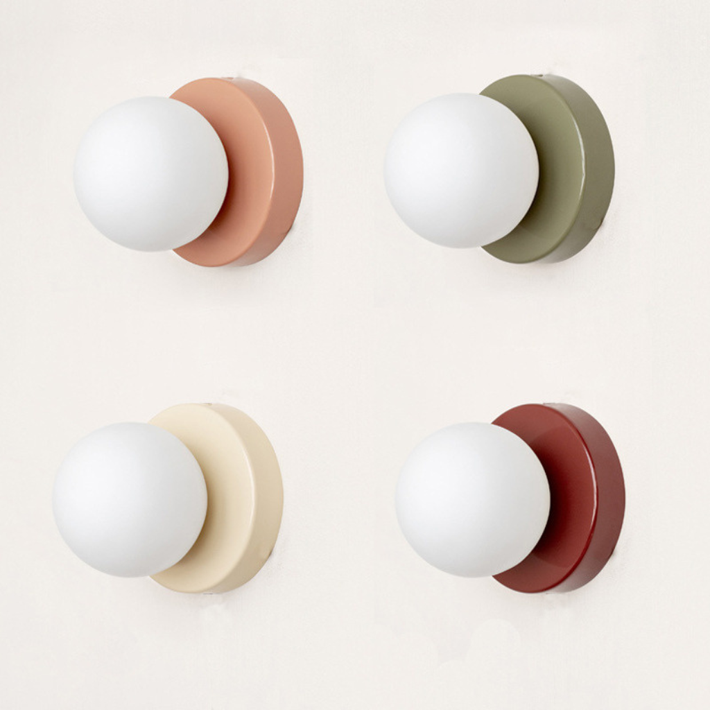 The Macara Mini Glass LED Wall Llght