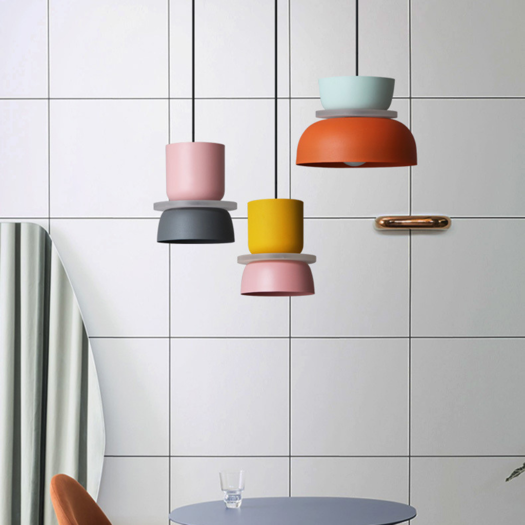 The Macara Modern Macaron LED Pendant Light
